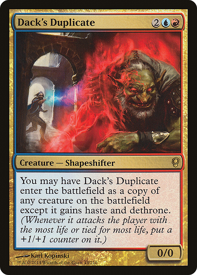 Dack's Duplicate [Conspiracy] | Silver Goblin