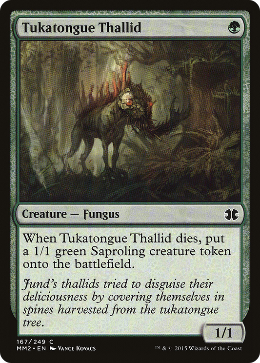 Tukatongue Thallid [Modern Masters 2015] Foil