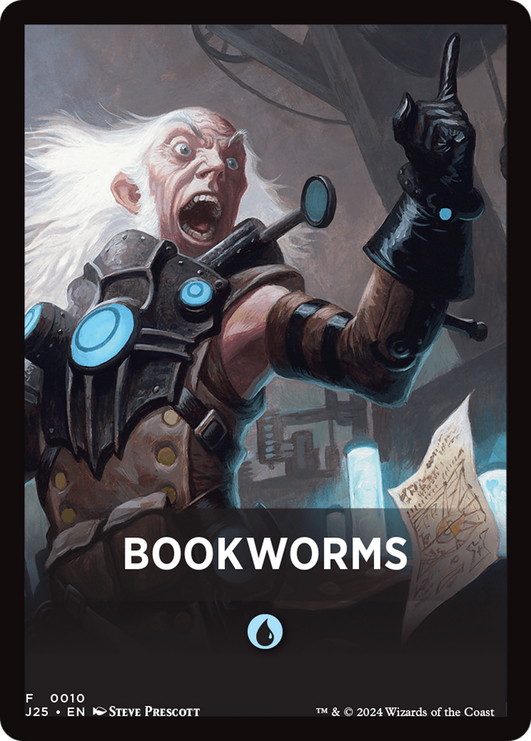 Bookworms Theme Card [Foundations Jumpstart Front Cards] | Silver Goblin