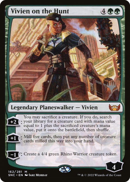 Vivien on the Hunt (Promo Pack) [Streets of New Capenna Promos]
