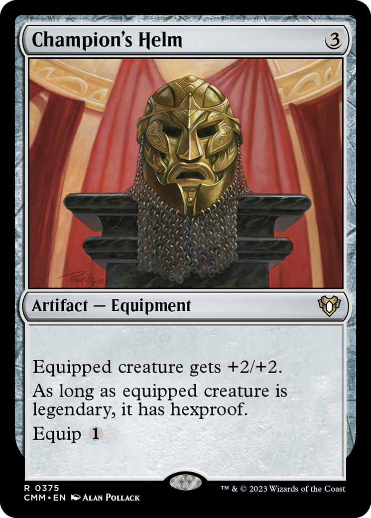 Champion's Helm [Commander Masters] Foil