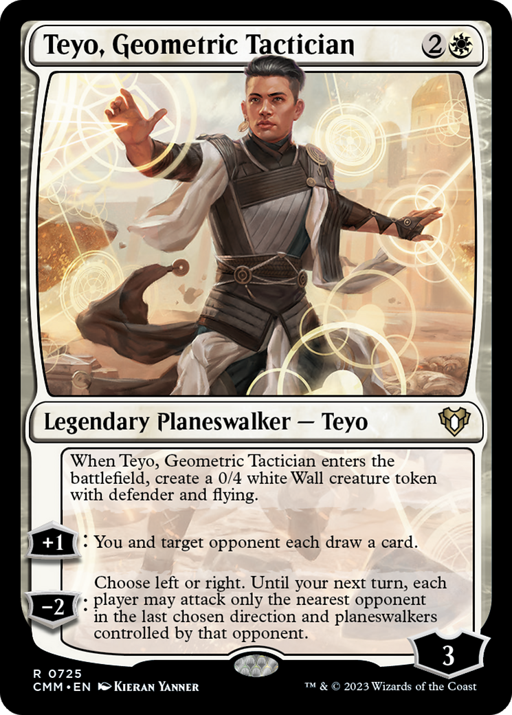 Teyo, Geometric Tactician [Commander Masters] | Silver Goblin