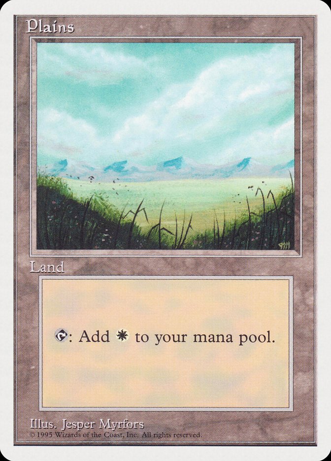 Plains (No Trees, Signature on Bottom Right) [Rivals Quick Start Set] | Silver Goblin