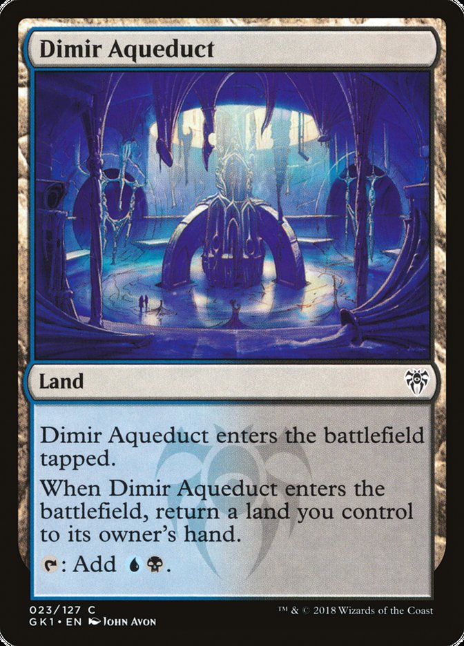 Dimir Aqueduct [Guilds of Ravnica Guild Kit] | Silver Goblin