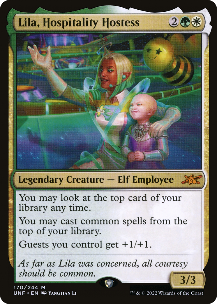 Lila, Hospitality Hostess [Unfinity] | Silver Goblin