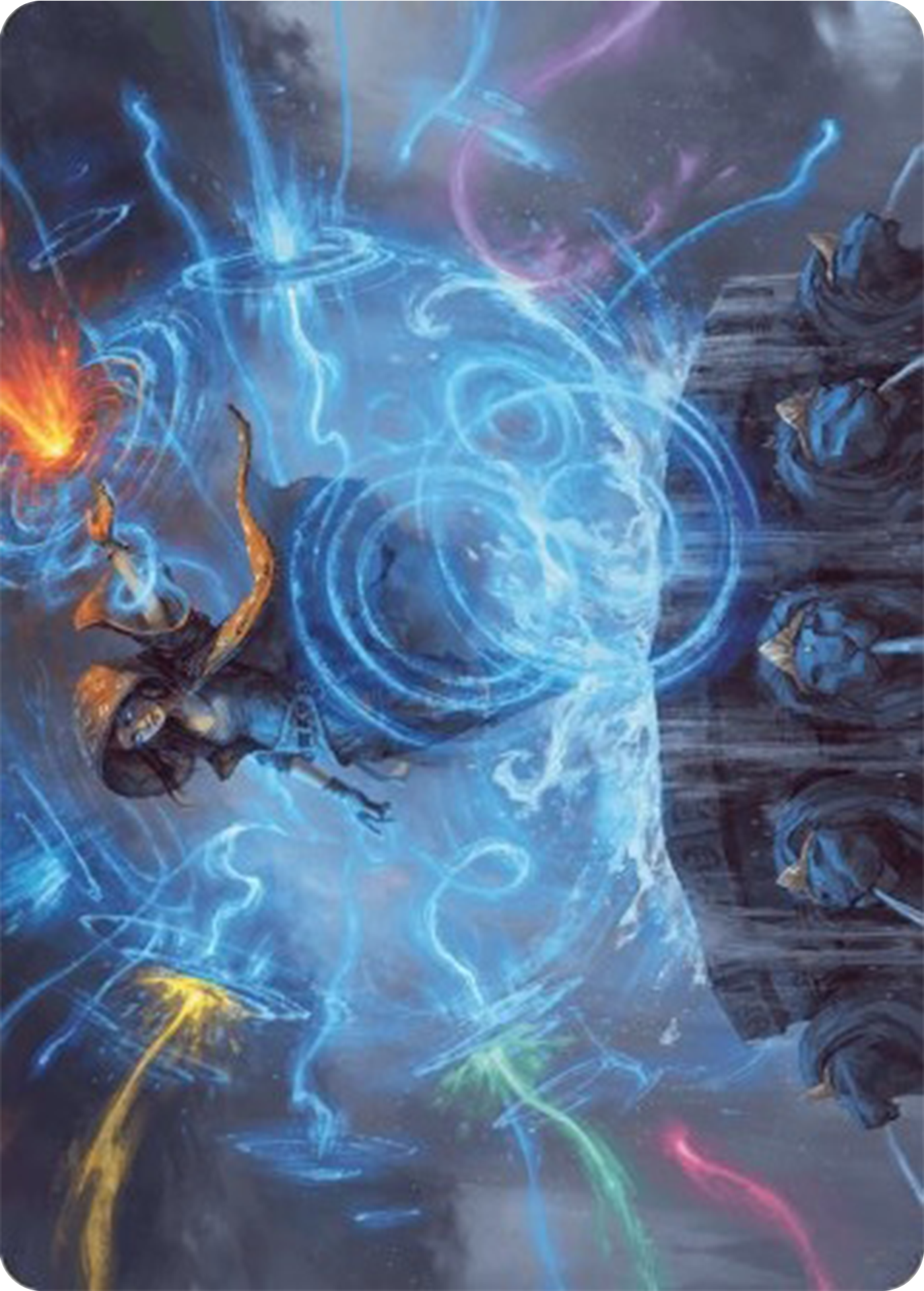 Flusterstorm Art Card [Modern Horizons 3 Art Series] | Silver Goblin