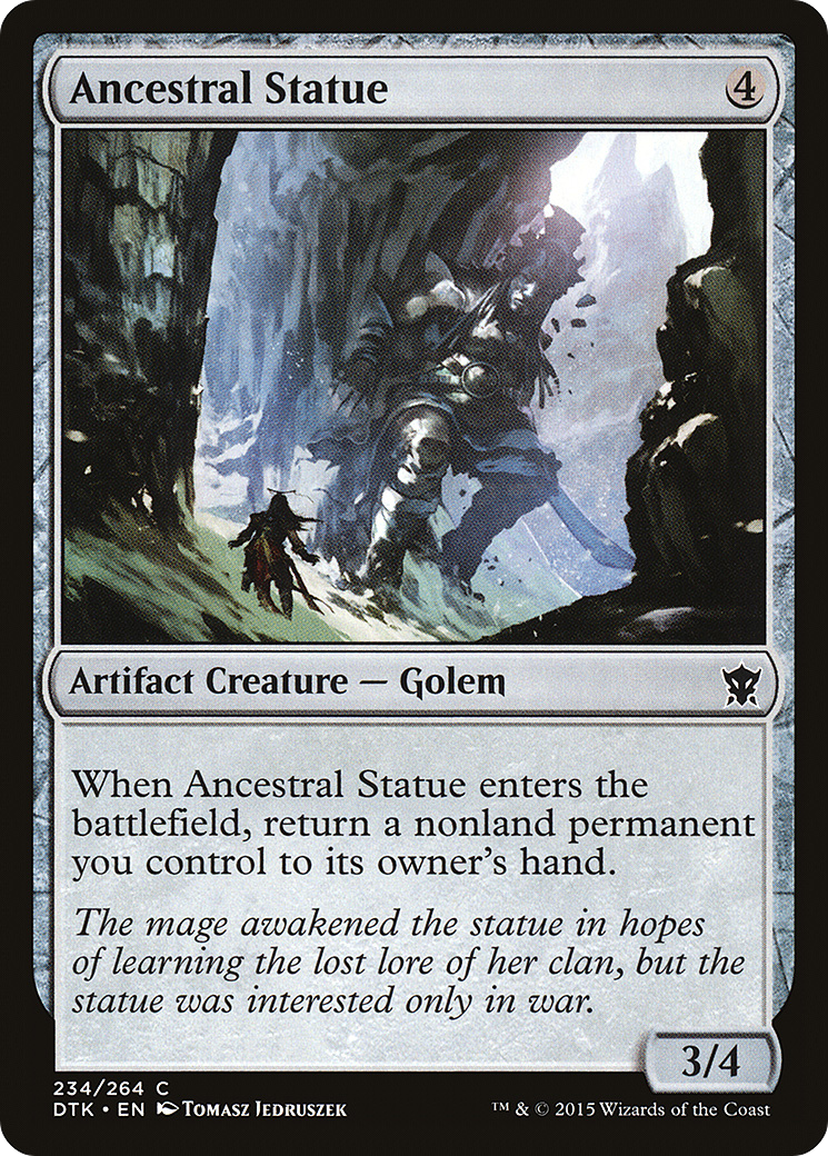 Ancestral Statue [Dragons of Tarkir] Foil