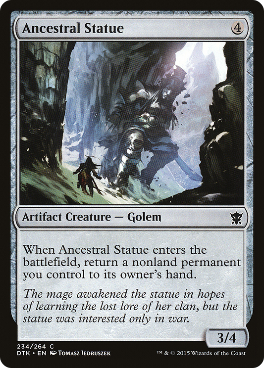 Ancestral Statue [Dragons of Tarkir] Foil