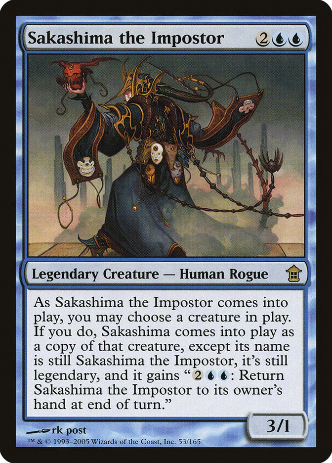 Sakashima the Impostor [Saviors of Kamigawa] | Silver Goblin
