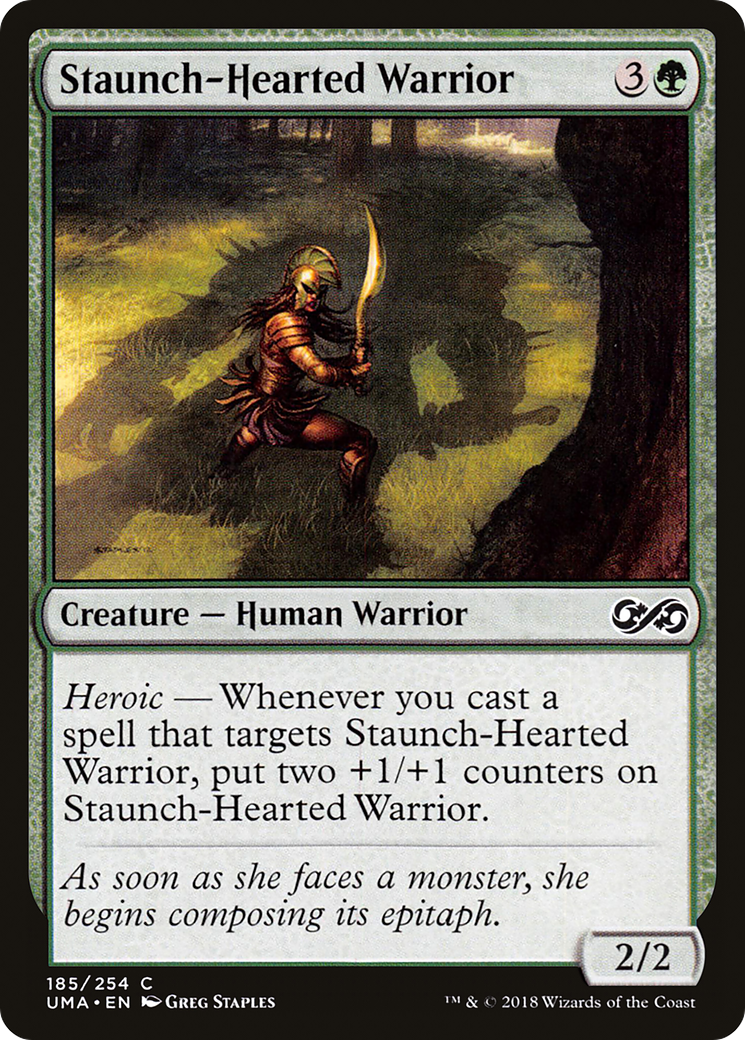 Staunch-Hearted Warrior (UMA185)  - Ultimate Masters | Silver Goblin