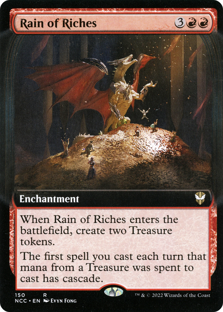 Rain of Riches (Extended Art) [Streets of New Capenna Commander]