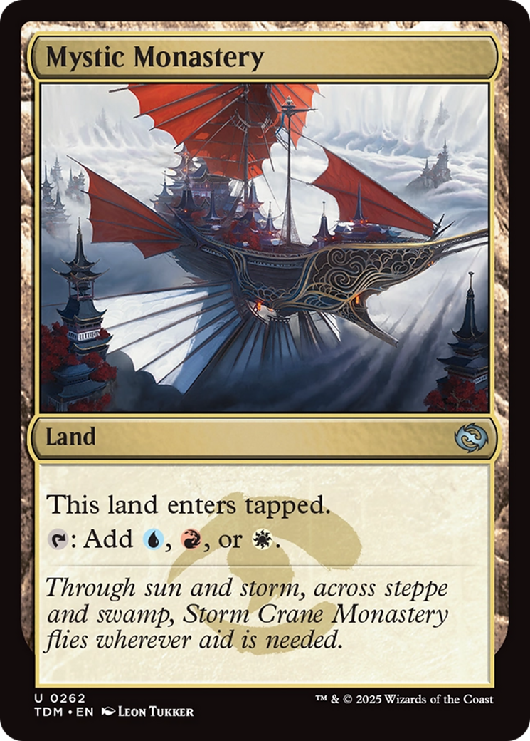 Mystic Monastery (262) Foil - Tarkir: Dragonstorm