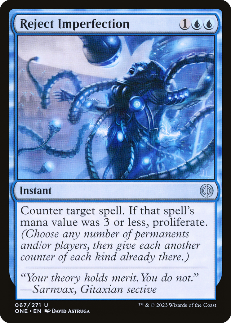 Reject Imperfection [Phyrexia: All Will Be One]