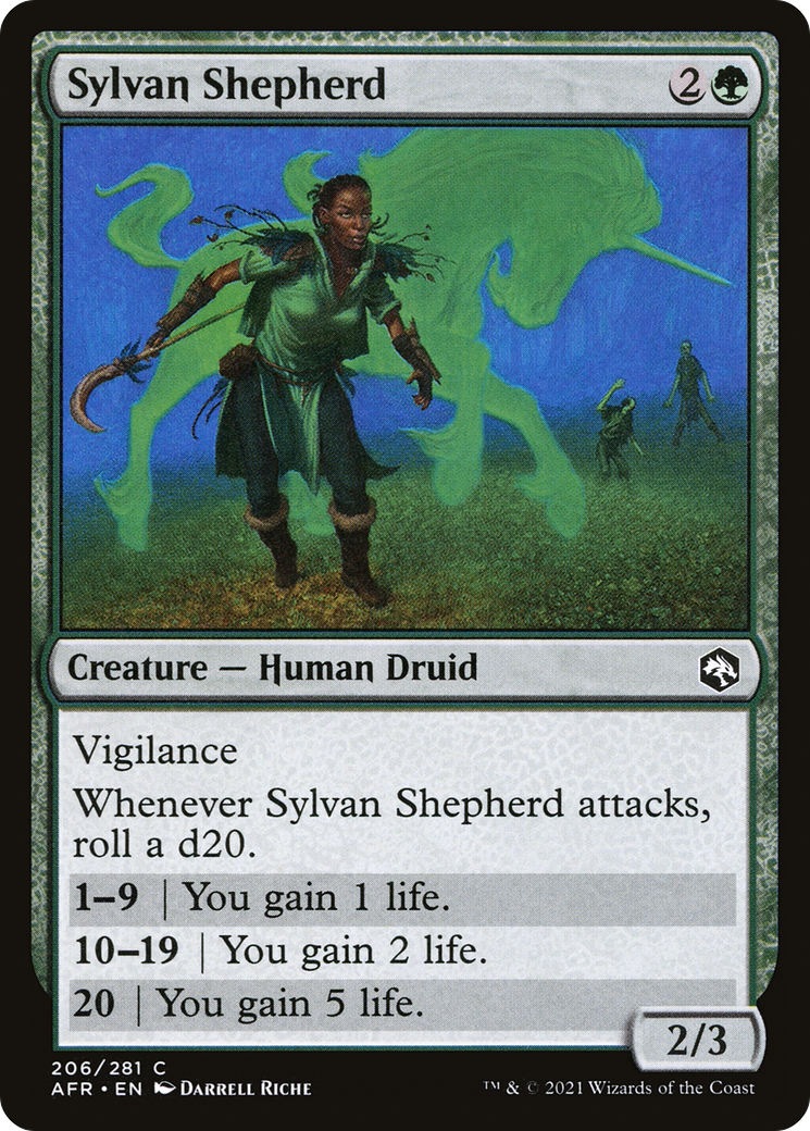 Sylvan Shepherd [Dungeons & Dragons: Adventures in the Forgotten Realms] | Silver Goblin