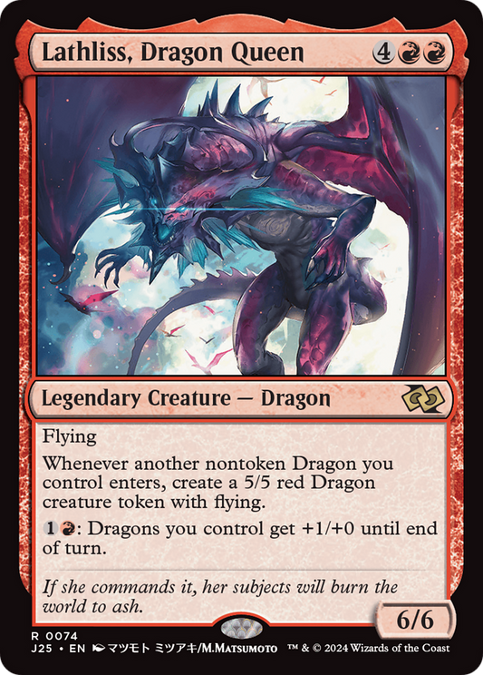 Lathliss, Dragon Queen (074)