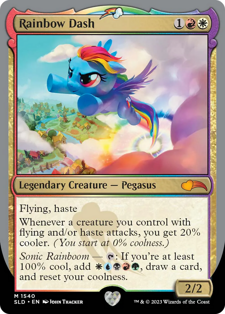 Rainbow Dash [Secret Lair Drop Series] | Silver Goblin