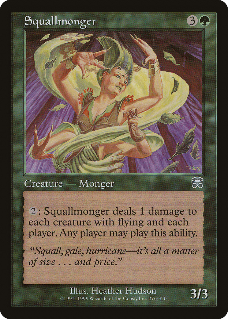 Squallmonger [Mercadian Masques] | Silver Goblin