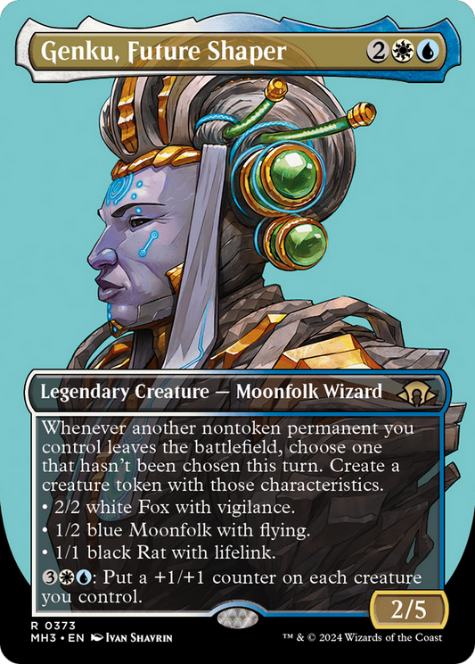Genku, Future Shaper (Borderless) [Modern Horizons 3] Foil