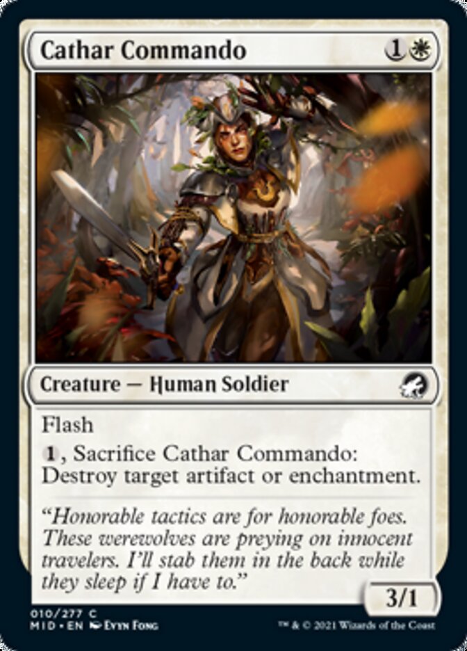 Cathar Commando [Innistrad: Midnight Hunt] | Silver Goblin