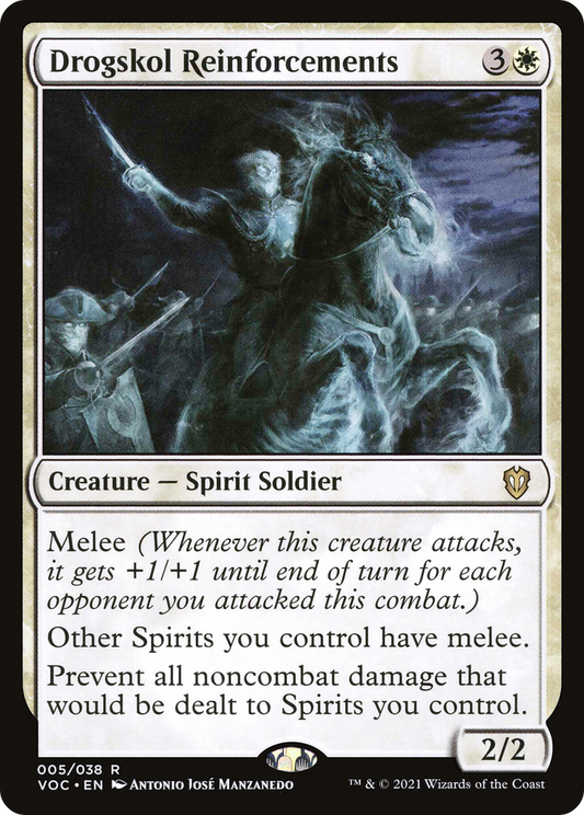 Drogskol Reinforcements [Innistrad: Crimson Vow Commander]