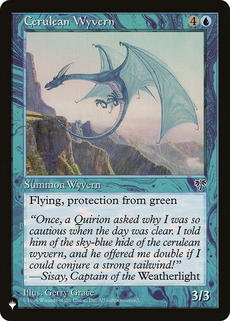 Cerulean Wyvern [The List] | Silver Goblin