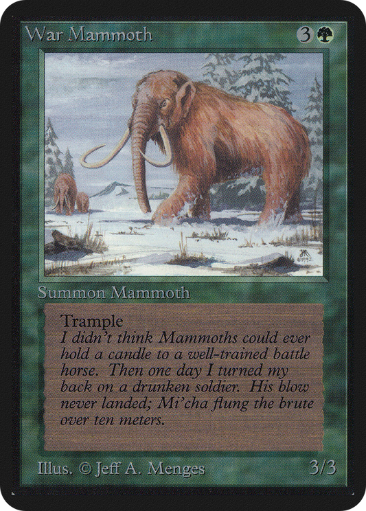 War Mammoth [Alpha Edition]