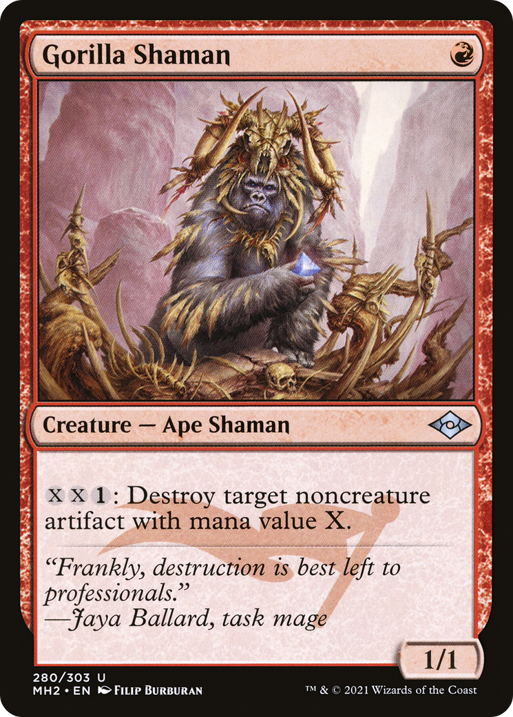 Gorilla Shaman [Modern Horizons 2] | Silver Goblin