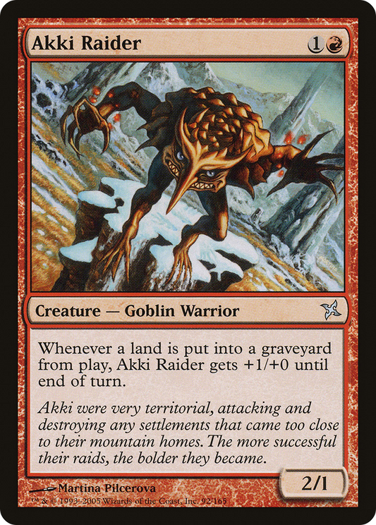 Akki Raider [Betrayers of Kamigawa]