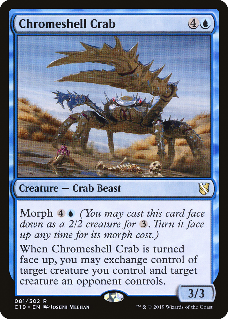 Chromeshell Crab [Commander 2019] | Silver Goblin