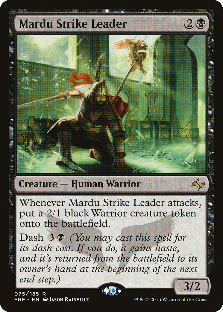 Mardu Strike Leader [Fate Reforged] Foil