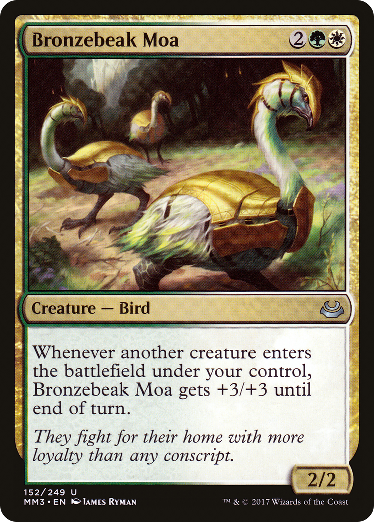 Bronzebeak Moa [Modern Masters 2017] | Silver Goblin