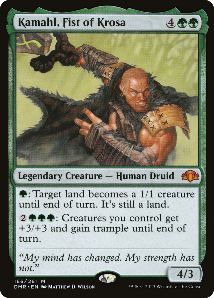 Kamahl, Fist of Krosa [Dominaria Remastered]