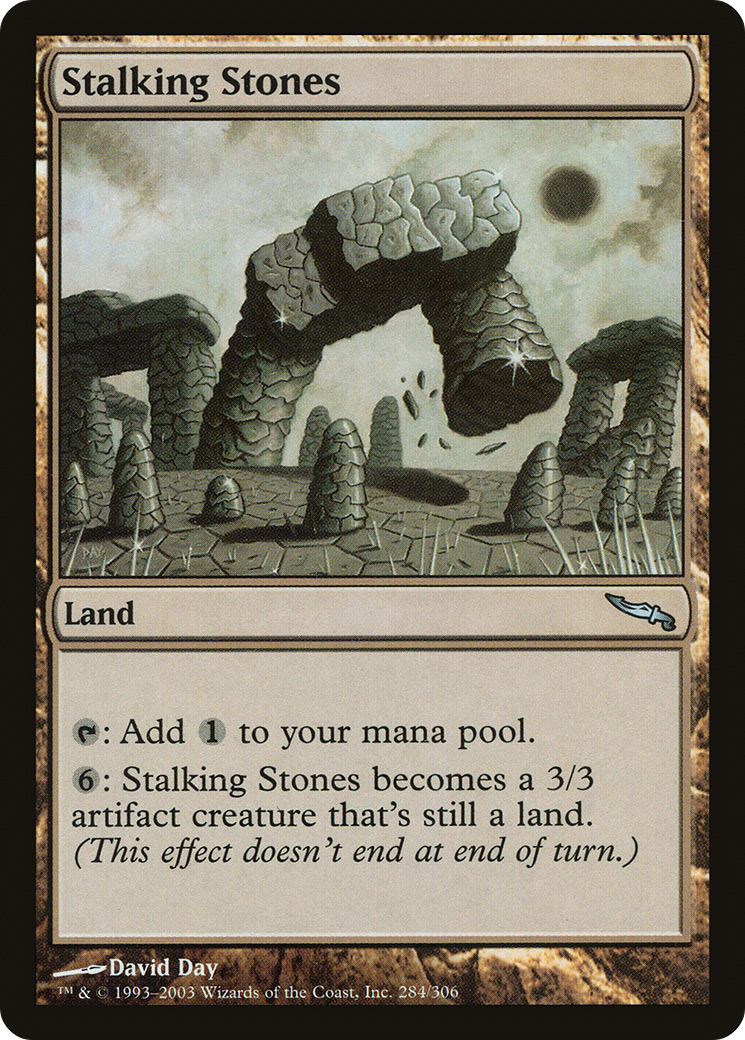 Stalking Stones [Mirrodin] | Silver Goblin