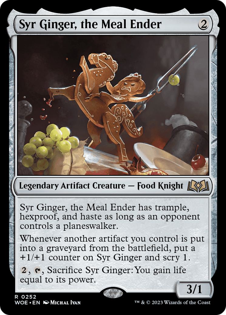 Syr Ginger, the Meal Ender [Wilds of Eldraine] | Silver Goblin