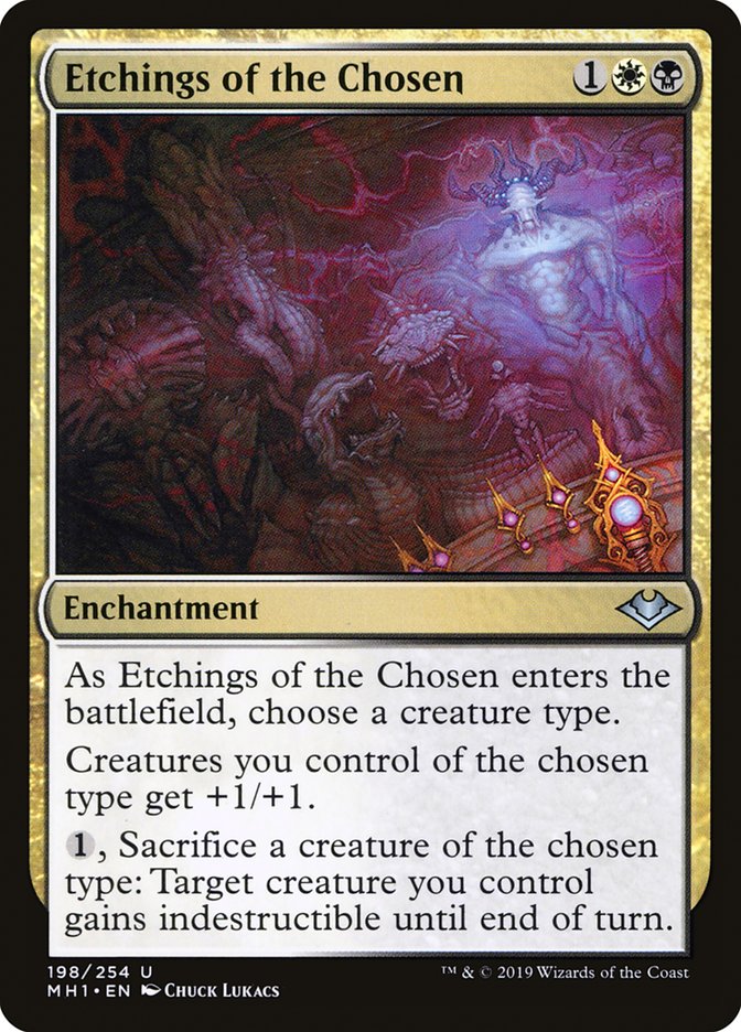 Etchings of the Chosen [Modern Horizons] | Silver Goblin