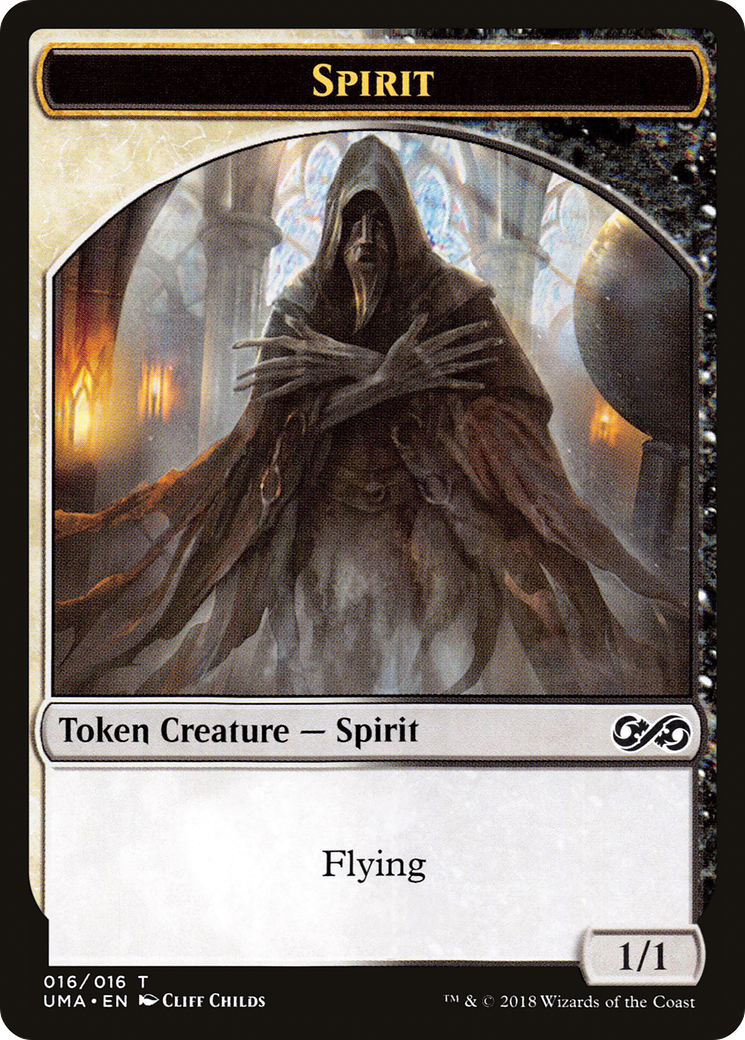 Spirit Token (016/016) [Ultimate Masters Tokens] | Silver Goblin