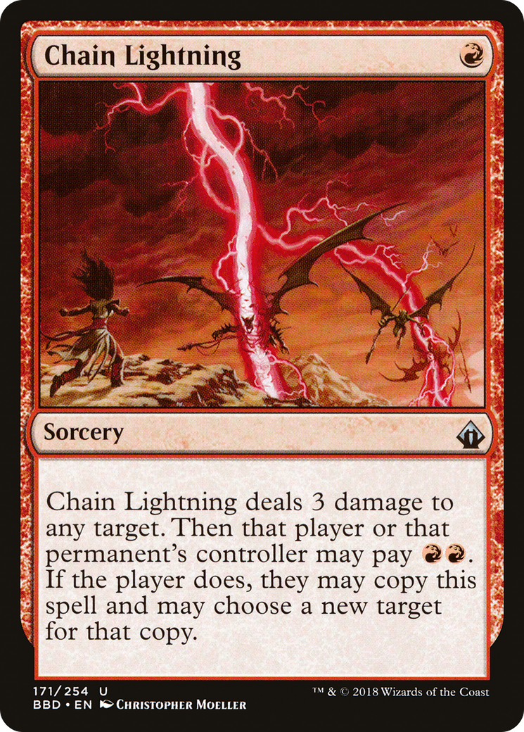 Chain Lightning [Battlebond] Foil