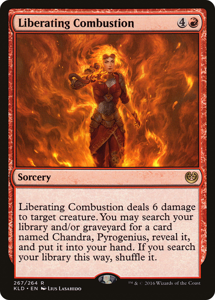 Liberating Combustion [Kaladesh] | Silver Goblin