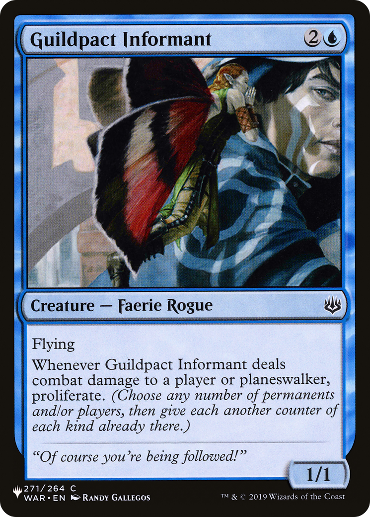 Guildpact Informant [The List] | Silver Goblin