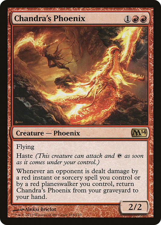 Chandra's Phoenix [Magic 2014] Foil
