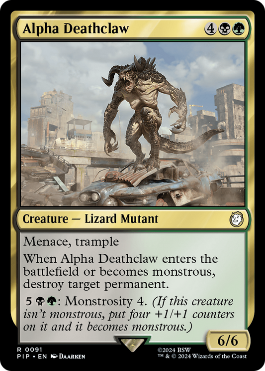 Alpha Deathclaw [Fallout] Foil