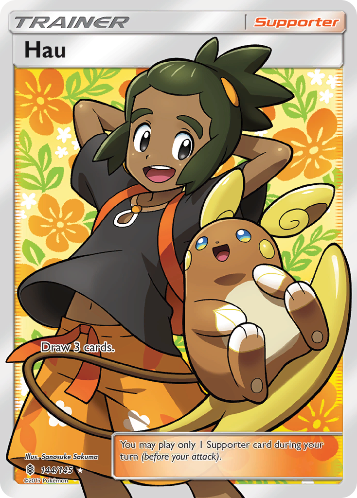 Hau (144/145) [Sun & Moon: Guardians Rising] | Silver Goblin