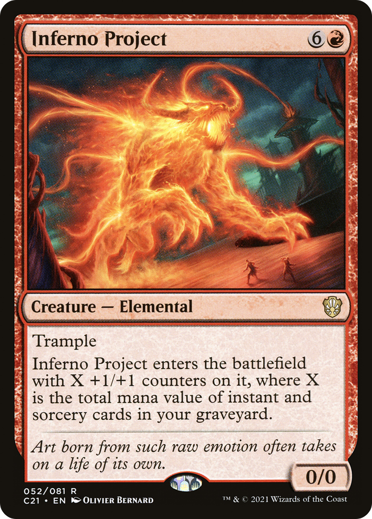 Inferno Project [Commander 2021] | Silver Goblin