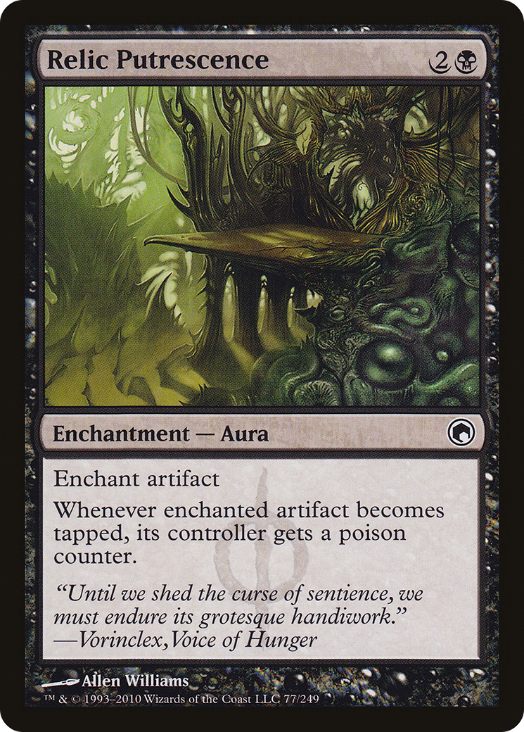 Relic Putrescence [Scars of Mirrodin] | Silver Goblin