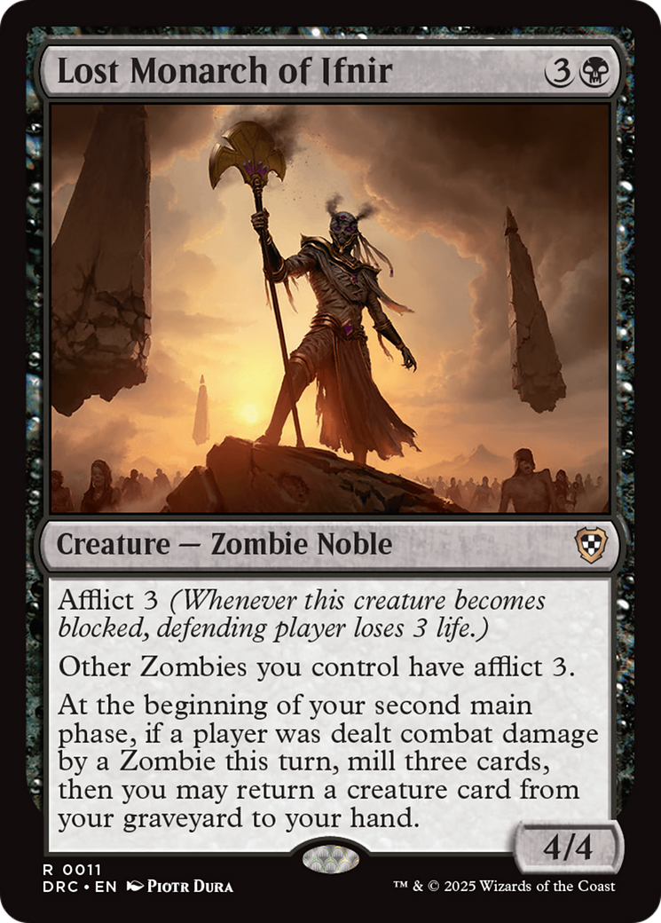 Lost Monarch of Ifnir (011) - Commander: Aetherdrift