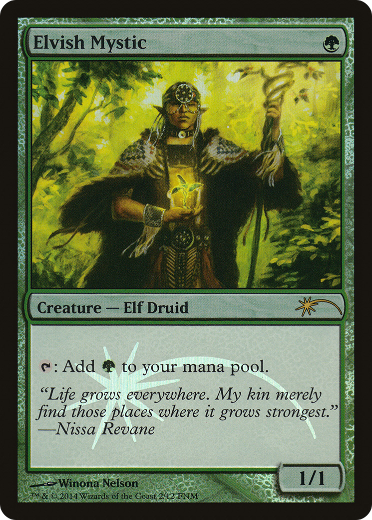 Elvish Mystic [Friday Night Magic 2014] | Silver Goblin