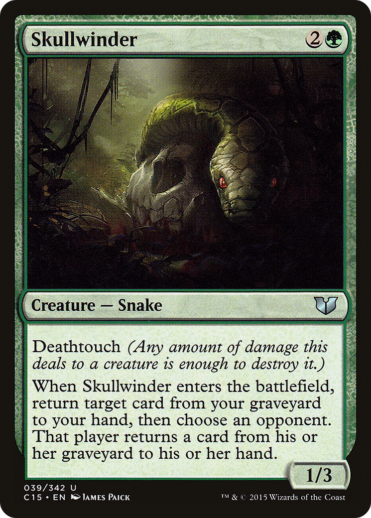 Skullwinder [Commander 2015] | Silver Goblin