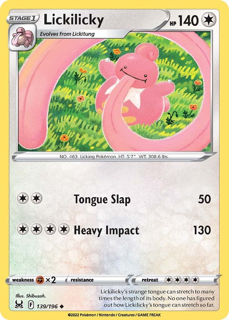 Lickilicky (139/196) [Sword & Shield: Lost Origin] | Silver Goblin