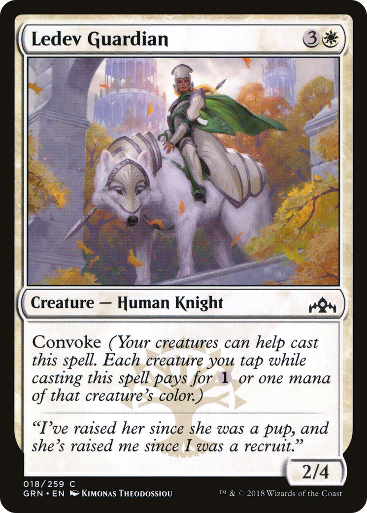 Ledev Guardian [Guilds of Ravnica] | Silver Goblin