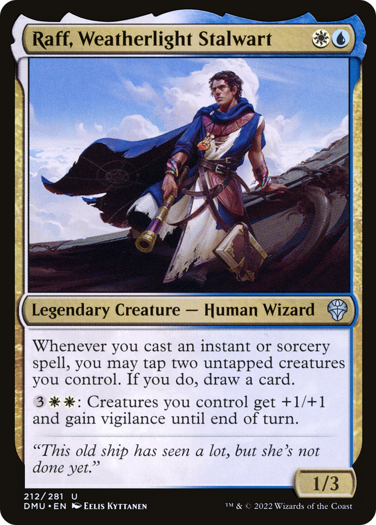 Raff, Weatherlight Stalwart [Dominaria United] | Silver Goblin